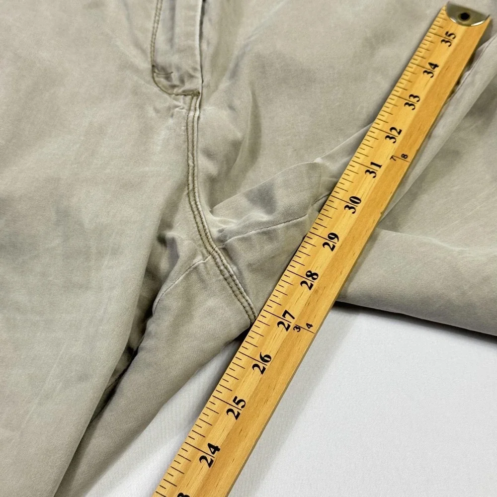 Tommy Bahama Pants Mens 12 Beige‎ Stretch Chino Tropical Lining Casual